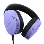 Casti gaming TrustGXT 491P Fayzo cu fir, interfata USB 2.0, frecventa de raspuns 20 Hz - 20.000 Hz, sensivitate 100 dB, mov - imagine 3