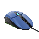 Mouse Trust GXT110W Felox cu fir 400 DPI, albastru - imagine 2