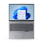 Laptop Lenovo ThinkBook 16 G6 IRL 16" WUXGA (1920x1200) IPS 300nits Anti-glare, 45% NTSC, Intel Core i3-1315U, 6C (2P + 4E) / 8T, P-core 1.2 /4.5GHz, E-core 0.9 / 3.3GHz, 10MB, Video Integrated Intel UHD Graphics, RAM 1x 8GB SO-DIMM DDR5-5200, 512GB SSD M.2 2242 PCIe 4.0x4 NVMe, Optical: no ODDSD - imagine 8