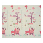 Covor de joaca pentru copii U-Grow, din spuma, pliabil, 2 fete, impermeabil, izolant, 180 x 200 x 1 cm - imagine 5