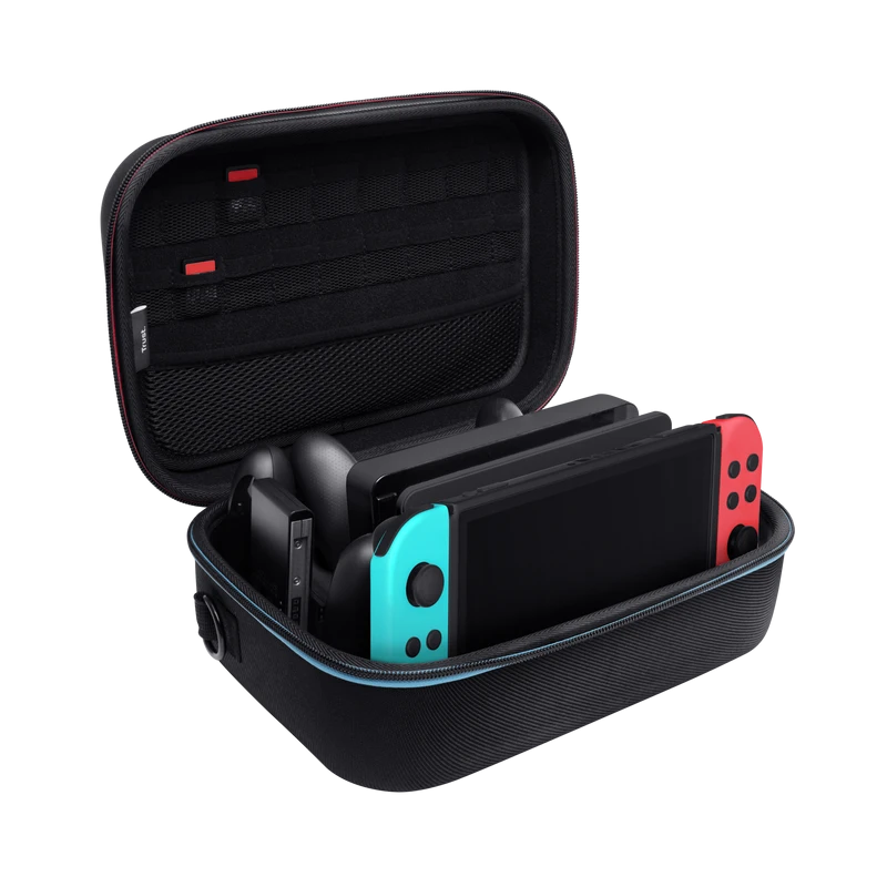 overlay_f4b2ed8c23dcac51b6c1f8491466ef26 Husa de transport XXL Trust pentru consola Nintendo Switch, negru - imagine 1
