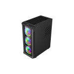 Carcasa Spacer SHIELD Mid Tower NEGRU - imagine 2