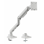 Suport monitor Serioux MM69-C012, compatibilitate  dimensiune ecran 17"-49", greutate maximă suportata: (per ecran): 2~20 kg,  VESA: 75x75, 100x100, inclinare: +50°~-20°, pivotare: +90°~-90°, rotația ecranului: + 180°~-180°, instalare: clemă, grommet, grosime recomandată pentru birou: clemă: 12~50mm - imagine 2