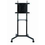 Stand TV mobil Serioux TV11-46TW, dimensiuni: 920x702x1595mm, compatibilitate  dimensiune ecran: 37"-70", compatibil VESA: 200x200, 400x200, 300x300, 600x200, 350x350, 400x400, 600x400, greutate maximă suportata TV: 70 kg, interval de înclinare: 0° sau 5°, rotația ecranului: 0°~+90°, greutate maximă - imagine 2
