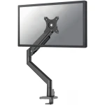 Brat pentru monitor Neomounts, tip full motion, pentru display-uri cu diagonale 17"-35", sistem de prindere VESA 75x75~100x100mm, greutate maxima suportata 9kg pentru ecranele plate si 8kg pentru ecranele curbate, tilt  +45°, -45°, swivel  +45°, -45°, rotate +180°, -180°, reglabil pe inaltime