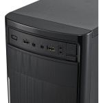 Sistem Desktop PC Horizon Intel Core i5-13400 TRAY 3.3 GHz FCLGA1700, Placa de baza Asus Prime H610M-R LGA1700 2x DDR4 1x VGA 1x HDMI 4x SATA III, Memorie RAM 8GB 2666MHz, SSD 512GB, Carcasa SERIOUX Basic Mid Tower ATX 2x USB - imagine 2