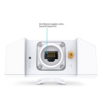 Wireless Access Point TP-Link EAP650-Outdoor, AX3000 Wireless Dual Band Indoor/Outdoor Access Point, 802.3at PoE, STANDARDE WIRELESS: IEEE 802.11ax/ac/n/g/b/a, interfata: 1× Port Ethernet (RJ-45) Gigabit (Suportă PoE 802.3at și Passive PoE), weather proof: IP67, Dimensiuni: 280.4×106.5×56.8 mm. - imagine 2