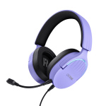 Casti gaming TrustGXT 490P Fayzo cu fir, interfata USB 2.0, frecventa de raspuns 20 Hz - 20.000 Hz, sensivitate 100 dB, mov - imagine 2