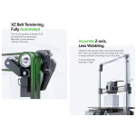 CREALITY ENDER-3 V3 3D PRINTER, Tehnologie: FDM, Volum printare: 220*220*250mm, Dimensiuni imprimanta: 358*374*498mm, 7.83kg, Viteza printare: ≤600mm/s, Acuratete: ±0.2mm, Inaltime strat: 0.1-0.35mm, Diametru filament: 1.75mm, transfer fisiere: USB drive / WLAN / Creality Cloud, diametru duza - imagine 4